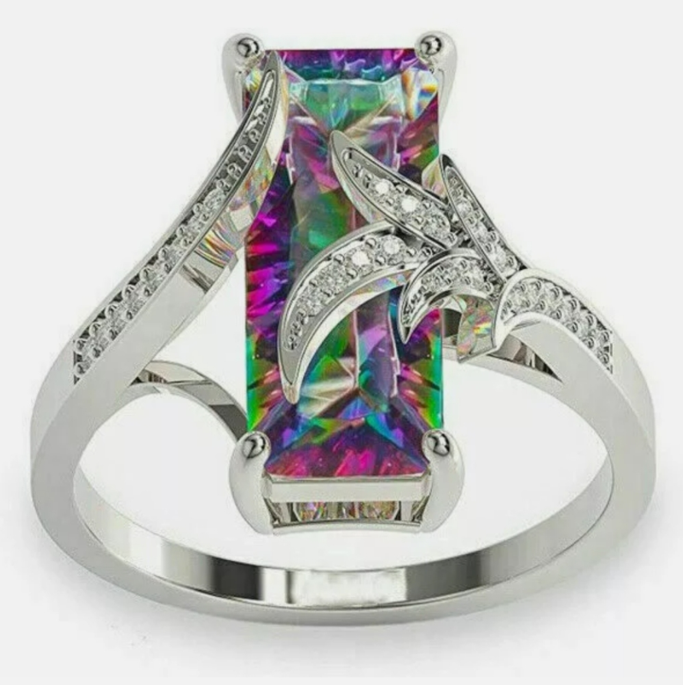 Mystic Topaz Ring